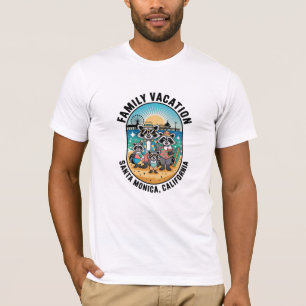 Family Vacation Santa Monica California Matching T-Shirt