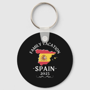 Family Vacation Spain 2025 Traveller Key Ring
