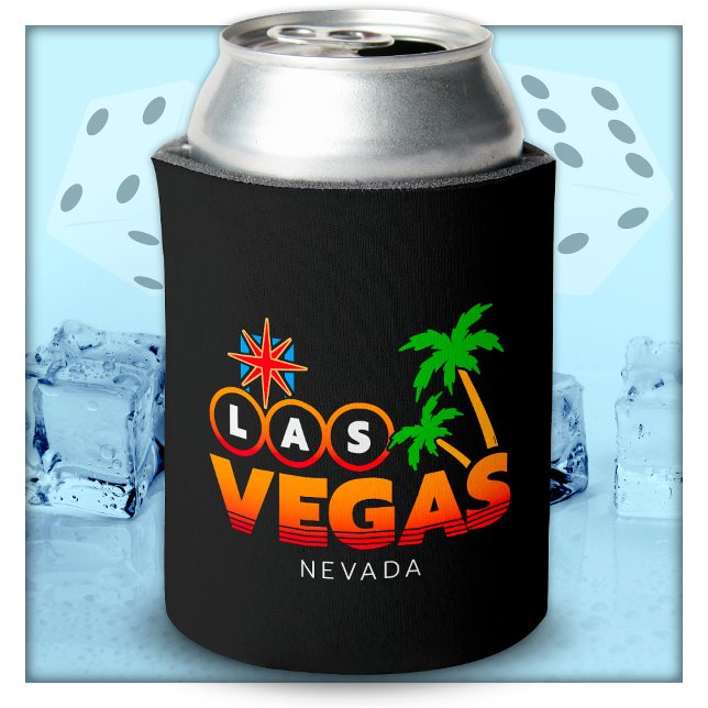 Family Vacation Trip Souvenir Las Vegas Vacation Can Cooler (Creator Uploaded)