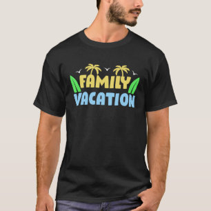 Family Vacation Tropical Beach Matching Reunion Ga T-Shirt