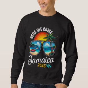 Family Vacation Vacay Girls Trip Jamaica Here We C Sweatshirt