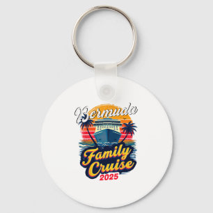 Family Vacation Vacay Squad Family Cruise Bermuda Key Ring