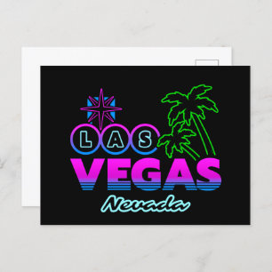 Family Vacation - Vegas Trip Souvenir - Las Vegas Postcard