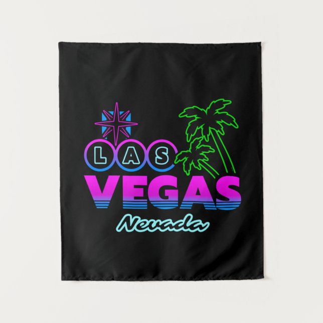 Family Vacation - Vegas Trip Souvenir - Las Vegas Tapestry (Front)
