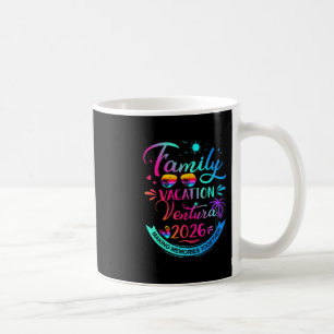 Family Vacation Ventura 2026 Palm Tree Gift  Coffee Mug