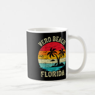 Family Vacation Vintage Retro Florida Vero Beach Coffee Mug