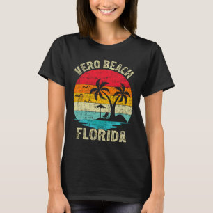 Family Vacation Vintage Retro Florida Vero Beach T-Shirt