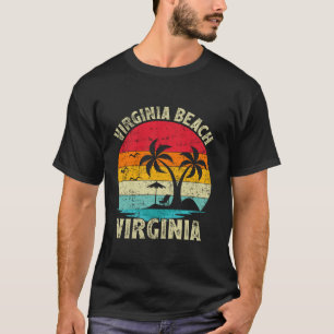 Family Vacation Vintage Retro Virginia Beach T-Shirt