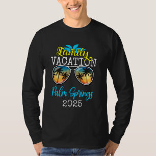 Family Vacay Squad Trip Family Vacation Palm Sprin T-Shirt