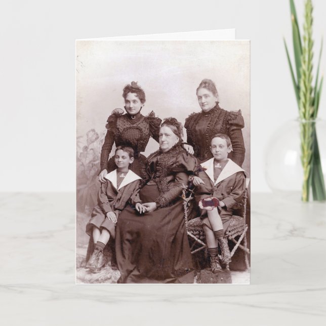 Family Values Card (Front)