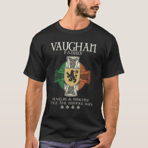Family Vaughan arm Ireland Irish Celtic cross T-Shirt