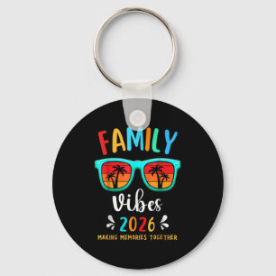 Family Vibes 2026 Family Reunion Vacation Making M Key Ring