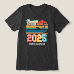 Family Vocation Personalised  Tri-Blend Shirt