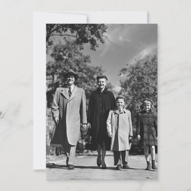 Family Walking (Front)
