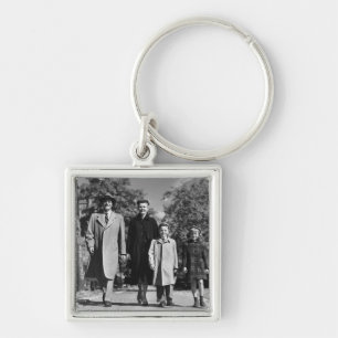 Family Walking Key Ring