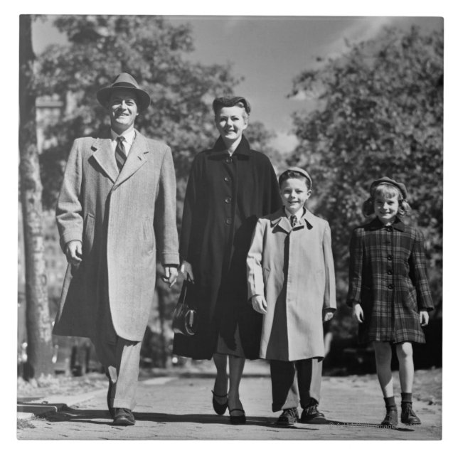 Family Walking Tile (Front)