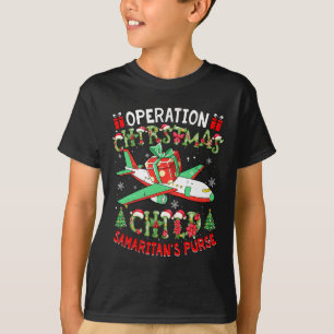 Family Xmas Holiday Pyjamas Funny Operation Christ T-Shirt