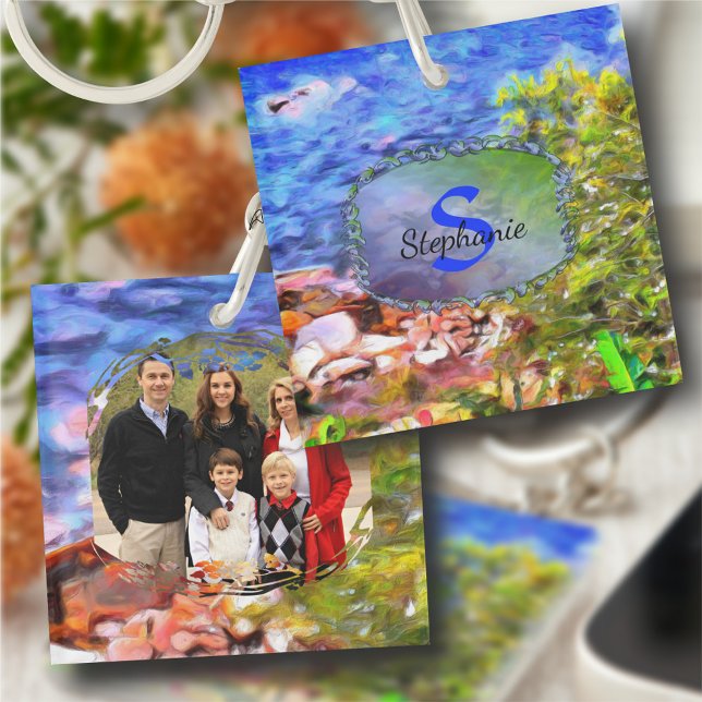 Family Yelapa Scenic Path View 0819 Key Ring (Creator Uploaded)