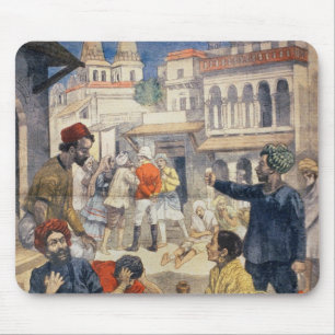 Famine in India Mouse Pad