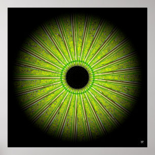 Famished plant poster