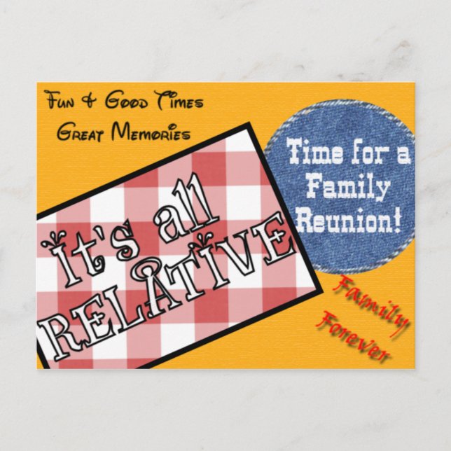 Famly Reunion Postcard (Front)