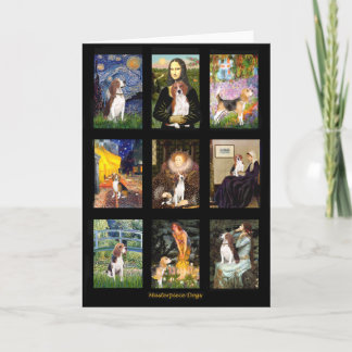 Famous Art Beagle Comp 1 Card