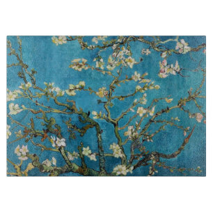 Famous art, Blossoming Almond Tree by Van Gogh Cutting Board