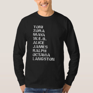 Famous Black Authors of the 20th Century 1 T-Shirt