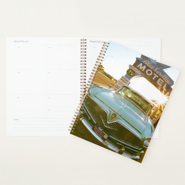 Famous Blue Swallow Motel on Route 66 Planner (Display)