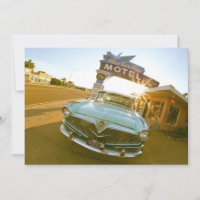 Famous Blue Swallow Motel on Route 66