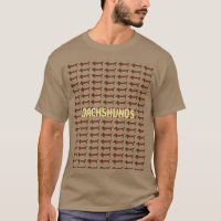 Famous Brown Dachshund, All-Over-Print T-Shirt