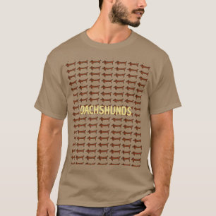 Famous Brown Dachshund, All-Over-Print T-Shirt