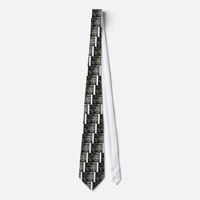 Famous Buddha Quotes Tie (Front)