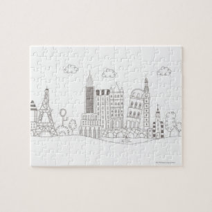 Famous Buildings Jigsaw Puzzle
