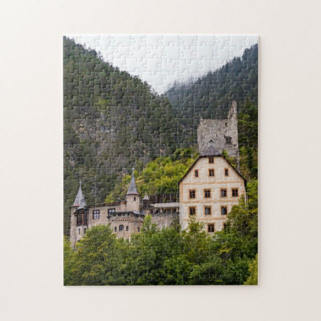 Famous Castles in Europe Countryside Image The Dai Jigsaw Puzzle (Vertical)