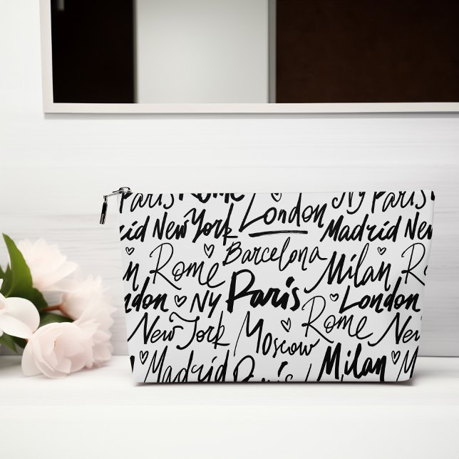 Famous Cities of the World Accessory Pouch (Creator Uploaded)