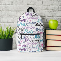 Famous Cities of the World Personalised
