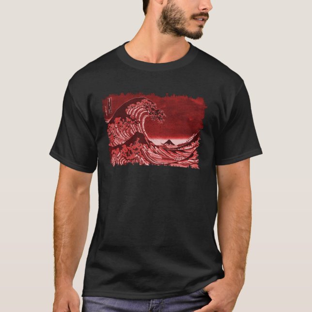 Famous Classic Great Ocean Wave Hokusai Special T-Shirt (Front)