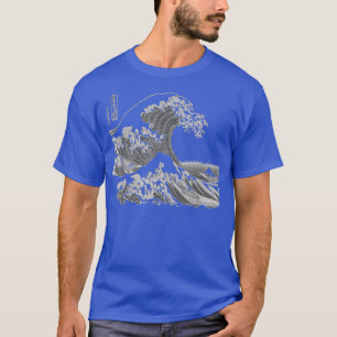 Famous Classic Japanese Fine Art Great Wave Hokusa T-Shirt