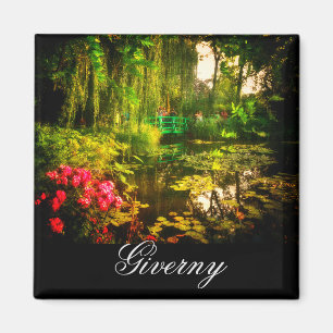 Famous Claude Monet Giverny Pond Lilies Magnet
