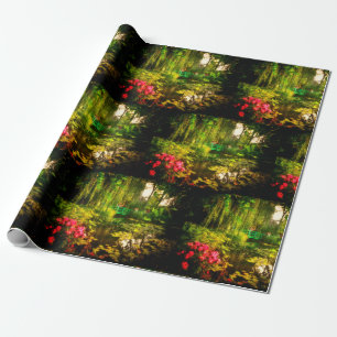 Famous Claude Monet Giverny Pond Lilies Wrapping Paper