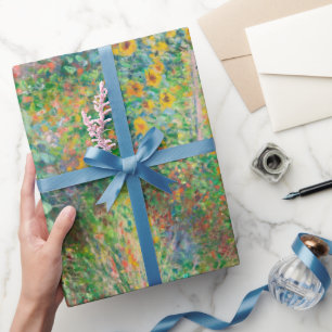 Famous Claude Monet painting Wrapping Paper
