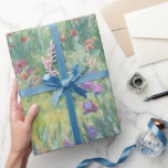Famous Claude Monet painting Wrapping Paper<br><div class="desc">Famous painting pattern in high resolution by claude monet. Digitally enhanced by rawpixel.Famous monet claude painting pattern Wrapping Paper. Colourful beautiful pattern for the office gifts for colleagues for coworkers for friends . Wrapping Paper for cute and extraordinary gifts for family and friends wrapping paper colorfull design pattern for girlfriend...</div>