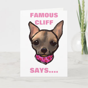 FAMOUS CLIFF MOTHER'S DAY CARD