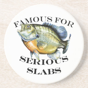 Famous For Serious Slabs Light Coaster