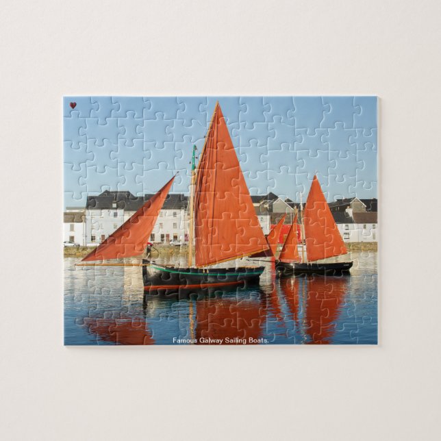 Famous Galway Sailing Boats. Jigsaw Puzzle (Horizontal)