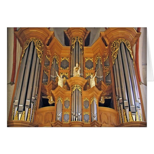 Famous Hamburg pipe organ (Front Horizontal)