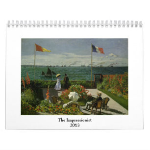 Famous Impressionist Paintings 2013 Calendar