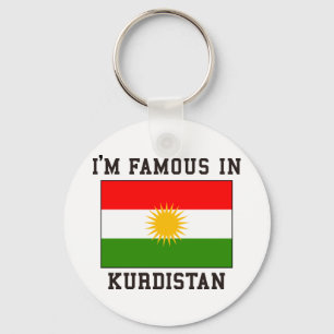Famous In Kurdistan Key Ring