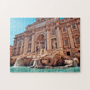 Famous Landmark - Trevi fountain Jigsaw Puzzle